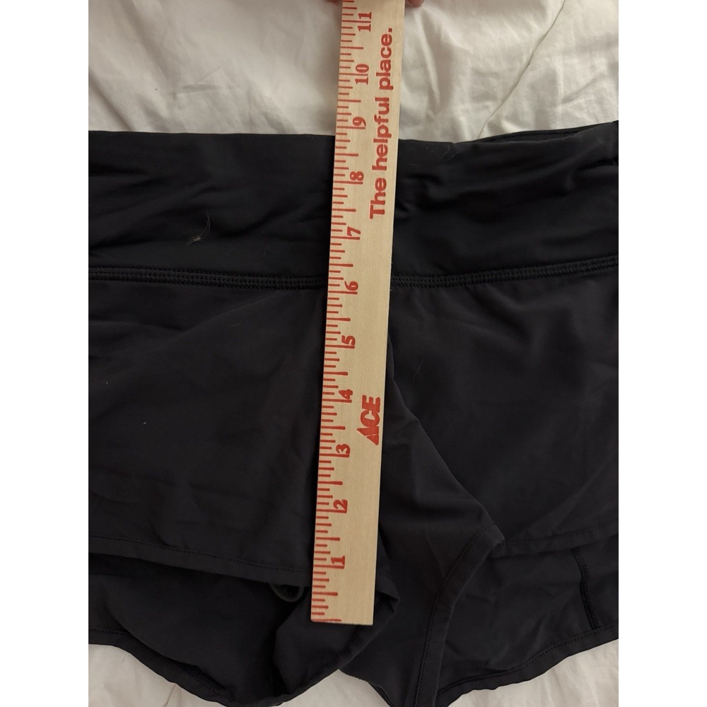 Lululemon Speed Up Shorts Low Rise 2.5" Black Size 6 - Picture 5 of 7